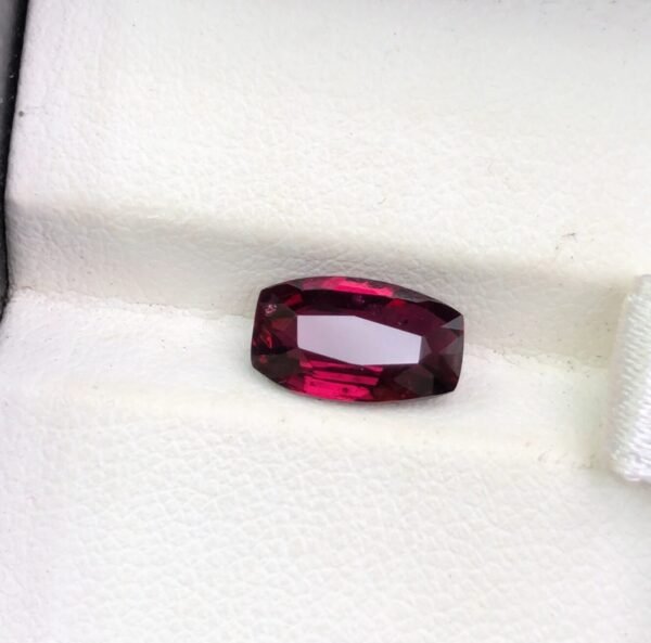 Natural Vivid Red Ruby – 2.07 Carat Cushion Cut – Unheated Mozambique Origin – GIL Certified