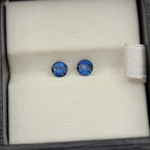 Affordable 0.73 Carat Blue Sapphire - Enhanced for Color