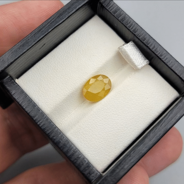 Natural Yellow Sapphire (Pukhraj) – 2.51 Carat