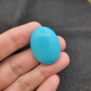 Natural Turquoise | Razaki Feroza – 44.94 Carat – Sky Blue – Rare Collector’s Feroza