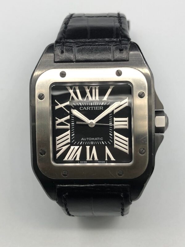 Cartier Santos 100 Automatic – Ref. W2020010 – Titanium & Steel – 100m WR – Watch Only