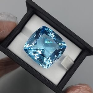 Stunning Cushion Shape Sky Blue Topaz - High-Quality 78.30 Carat Gem