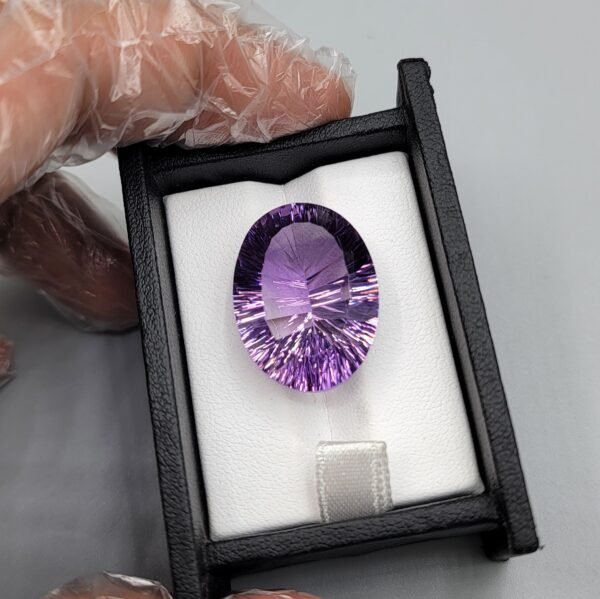 Flawless 30.29 Carat Amethyst - Brazil Origin, Oval Cut