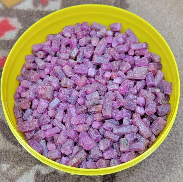 Natural Ruby (Yaqoot) – 1KG Lot – Africa Origin – Untreated Rough Crystals