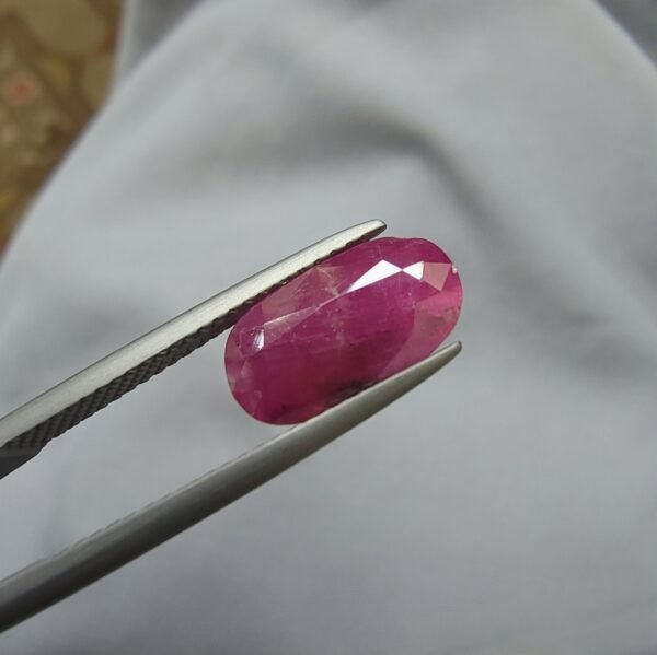 Natural Ruby - Weight 3.37 Carat - Origin Kabul (Afghanistan)