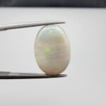 Natural Australian Opal – 5.19 Carats – Unique Matrix Pattern with Play-of-Color
