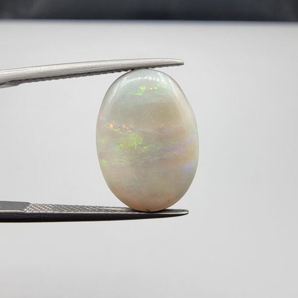Natural Australian Opal – 5.19 Carats – Unique Matrix Pattern with Play-of-Color