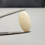 Natural Australian Opal – 4.29 Carats – Oval Cabochon with Play-of-Color