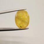 Natural Yellow Sapphire – 4.91 Carat | African Origin Gemstone