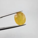 Natural Yellow Sapphire – 6.51 Carat | African Origin Gemstone