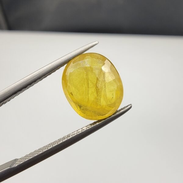 Natural Yellow Sapphire – 5 Carat | African Origin Gemstone