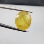 Natural Yellow Sapphire – 5 Carat | African Origin Gemstone