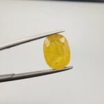 Natural Yellow Sapphire – 5.09 Carat | African Origin Gemstone
