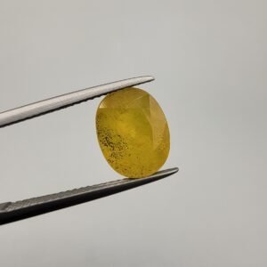 Natural Yellow Sapphire – 5.34 Carat | African Origin Gemstone