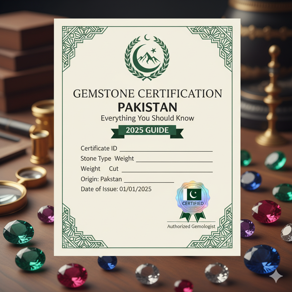 Gemstone Certification in Pakistan – Everything You Should Know (2025 Guide)