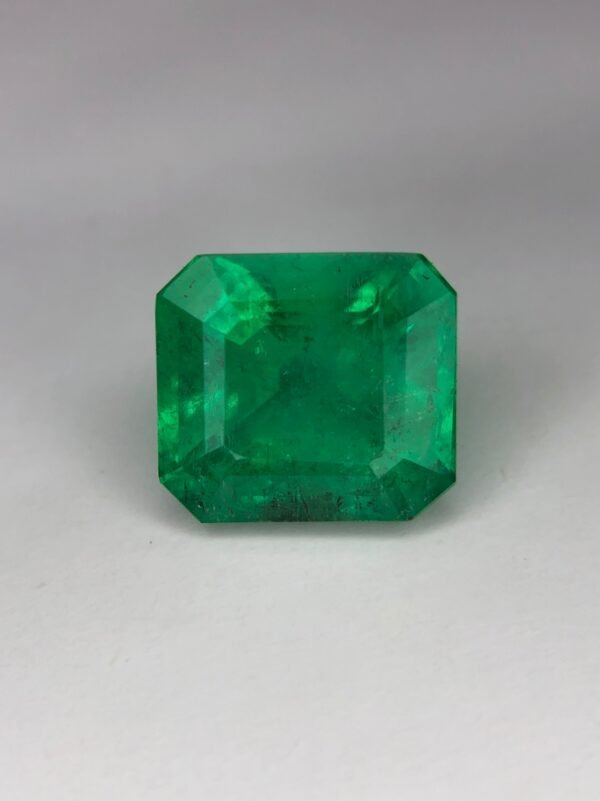 Natural Colombian Emerald – 6.03 Carats – Octagon Step Cut – Certified by GFCO Gem Lab