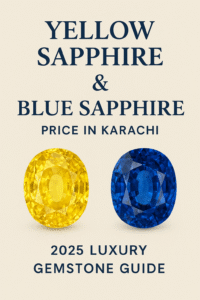 Yellow Sapphire & Blue Sapphire Price in Karachi (2025 Luxury Gemstone Guide)