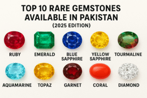 Top 10 Rare Gemstones Available in Pakistan (2025 Edition)