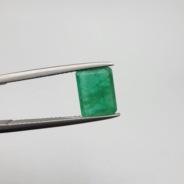 Natural Swat Valley Emerald - 2 Carat, Vivid Green, Pakistan Origin