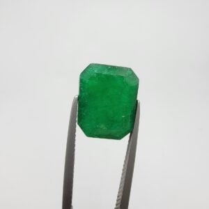 Natural Swat Valley Emerald - 4.71 Carat, Vivid Green, Pakistan Origin