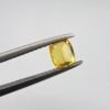 Natural Yellow Sapphire (Pukhraj) – 0.62 Carat – Origin Madagascar – Cushion Cut Gemstone