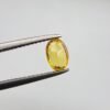 Natural Yellow Sapphire (Pukhraj) – 0.67 Carat – Origin Madagascar – Oval Cut Gemstone