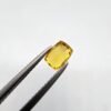 Natural Yellow Sapphire (Pukhraj) – 0.61 Carat – Origin Madagascar – Cushion Cut Gemstone