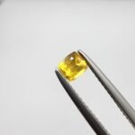 Natural Yellow Sapphire (Pukhraj) – 0.31 Carat – Origin Madagascar – Cushion Cut Gemstone