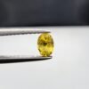 Natural Yellow Sapphire (Pukhraj) – 0.36 Carat – Origin Madagascar – Oval Cut Gemstone