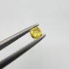 Natural Yellow Sapphire (Pukhraj) – 0.17 Carat – Origin Madagascar – Cushion Cut Gemstone