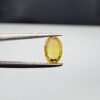 Natural Yellow Sapphire (Pukhraj) – 0.50 Carat – Origin Madagascar – Cushion Cut Gemstone