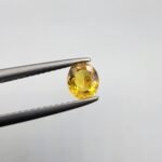 Natural Yellow Sapphire (Pukhraj) – 0.67 Carat – Origin Madagascar – Oval Cut Gemstone