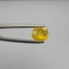 Natural Yellow Sapphire (Pukhraj) – 0.68 Carat – Origin Madagascar – Oval Cut Gemstone
