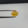 Natural Yellow Sapphire (Pukhraj) – 0.59 Carat – Origin Madagascar – Oval Cut Gemstone