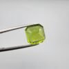 Natural Peridot – 7.29 Carat – Kohistan Valley (Pakistan) – Cushion Cut Gemstone with Beautiful Natural Inclusions