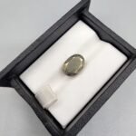 Natural Pyrite – 9.45 Carat – Faceted Oval Shape – Collector’s Metallic Gemstone