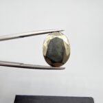 Natural Pyrite – 17.97 Carat – Faceted Oval Shape – Collector’s Metallic Gemstone
