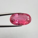 10.52 Carat Natural Pink Tourmaline from Mozambique, unheated gemstone available at BrillGems Karachi Pakistan.