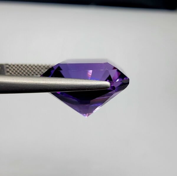 Natural Amethyst – 11.12 Carat – Brazil Origin – Fancy Asscher Cut