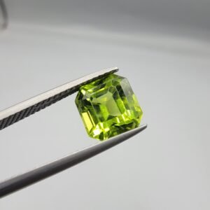 3.16 Carat Natural Peridot Zabarjad stone from Kohistan Pakistan, untreated green gemstone
