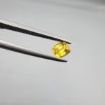 Natural Yellow Sapphire (Pukhraj) 0.56 Ct – Square Cut Madagascar Origin Price in Karachi, Pakistan