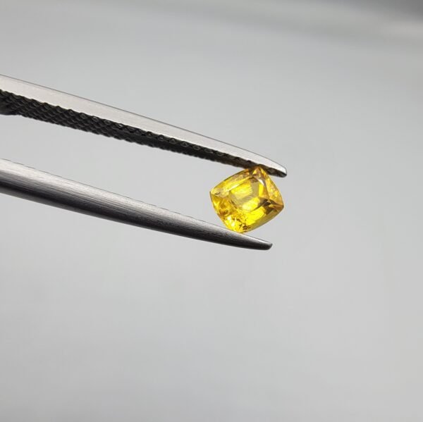 Natural Yellow Sapphire (Pukhraj) 0.56 Ct – Square Cut Madagascar Origin Price in Karachi, Pakistan