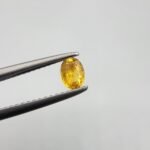 Natural Yellow Sapphire (Pukhraj) – Weight 0.39 Carat – Madagascar Origin Gemstone