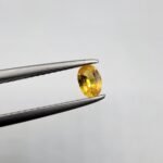 Natural Yellow Sapphire (Pukhraj) – Weight 0.32 Carat – Madagascar Origin Gemstone