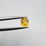 Natural Yellow Sapphire (Pukhraj) – Weight 0.62 Carat – Madagascar Origin Gemstone