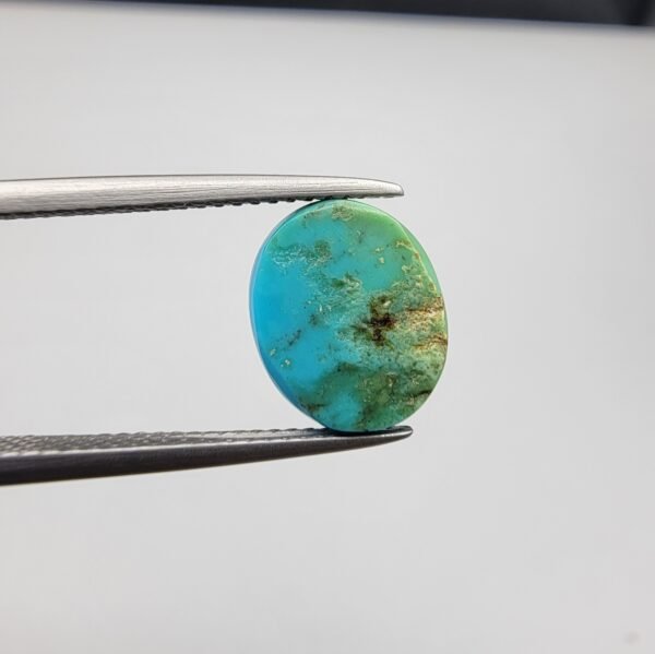 2.51 Carat Natural Turquoise Feroza stone from Arizona origin, intense blue gemstone