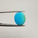 2.51 Carat Natural Turquoise Feroza stone from Arizona origin, intense blue gemstone