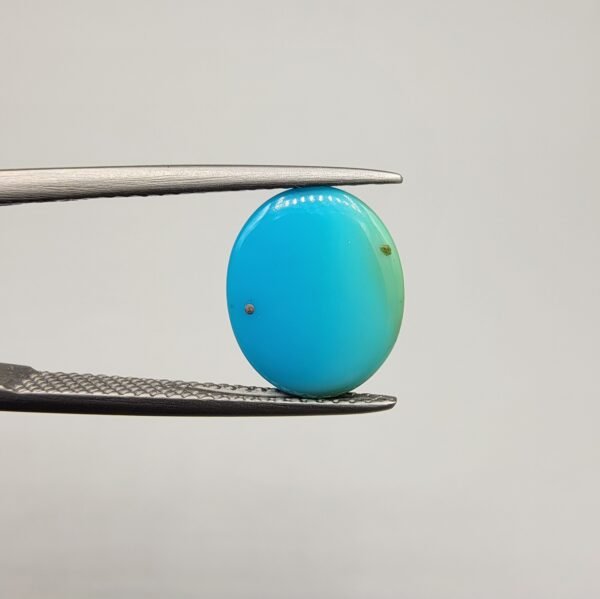 2.51 Carat Natural Turquoise Feroza stone from Arizona origin, intense blue gemstone