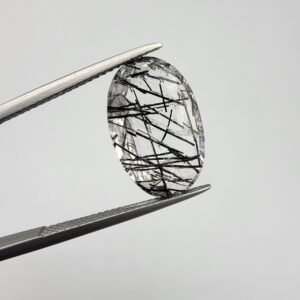 Natural Rutilated Quartz (Moh-e-Najaf) – 5.99 Carat – Iraq (Najaf) Origin – Oval Cut Gemstone