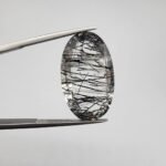 Natural Rutilated Quartz (Moh-e-Najaf) – 18.07 Carat – Iraq (Najaf) Origin – Oval Cut Gemstone
